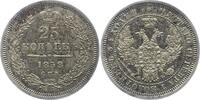 Russland 25 Kopeken Alexander II. 1855-1881. -