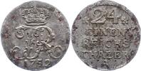 Brandenburg-Preußen 1/24 Taler Friedrich II. 1740-1786. -