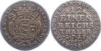 Paderborn, Bistum 1/12 Taler Franz Arnold von Metternich 1704-1718. -