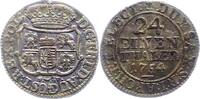 Sachsen-Albertinische Linie 1/24 Taler Friedrich August II. 1733-1763. -