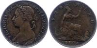 Großbritannien Farthing Victoria 1837-1901. -