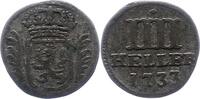 Hessen-Kassel 4 Heller Friedrich I. 1730-1751. -