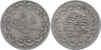 Türkei 5 Kurush Abdul Hamid II. 1876-1909. -