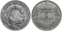 Haus Habsburg 1 Krone Franz Joseph I. 1848-1916. -