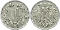 Haus Habsburg 10 Heller Franz Joseph I. 1848-1916. -