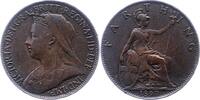 Großbritannien Farthing Victoria 1837-1901. -