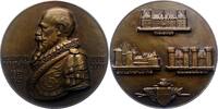 Personenmedaillen Bronzemedaille Maximilien de Béthune, Herzog von Sully *1560 +1641. -