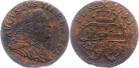 Sachsen-Albertinische Linie Schilling Szalag Friedrich August II. 1733-1763. -