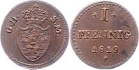 Hessen-Darmstadt Pfennig Ludwig I. 1806-1830. -