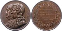 Personenmedaillen Bronzemedaille Bejamin Franklin * 1706 Boston, +1790 Philadelphia, Naturwissenschaftler, Verleger Erfinder und Staatsmann. -