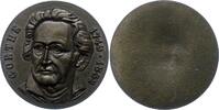 Personenmedaillen Einseitige Bronzemedaille Goethe, Johann Wolfgang von *1749 Frankfurt, +1832. -