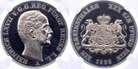Reuss-jüngere Linie zu Schleiz Taler Heinrich LXVII. 1854-1867. -