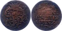 Brandenburg-Preußen Cu 3 Pfennig Friedrich II. 1740-1786. -