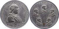 Italien-Kirchenstaat Vatikan Zinnmedaille Pio VI. 1775-1799. -
