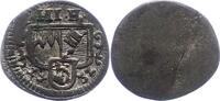 Würzburg-Bistum Einseitiger 3 Heller Friedrich Karl von Schönborn 1729-1746. -