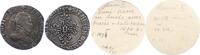 Frankreich 1/2 Franc de Argent Heinrich III. 1574-1589. -