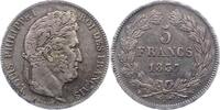 Frankreich 5 Francs Louis Philipp 1830-1848. -