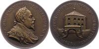 Personenmedaillen Bronzemedaille Gustav II. Adolf von Schweden *19.12.1594 Stockholm, +16.11.1632 Lützen. -
