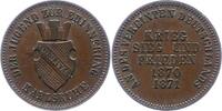 Baden-Durlach Gedenkkreuzer Friedrich I. 1852-1907. -