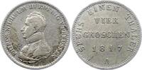 Brandenburg-Preußen 1/6 Taler Friedrich Wilhelm III. 1797-1840. -
