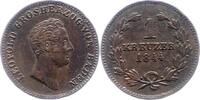 Baden-Durlach Kreuzer Leopold 1830-1852. -