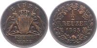 Baden-Durlach 1/2 Kreuzer Friedrich I. 1852-1907. -