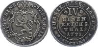 Hessen-Kassel 1/4 Taler Friedrich II. 1760-1785. -