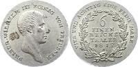 Brandenburg-Preußen 1/6 Taler Friedrich Wilhelm III. 1797-1840. -