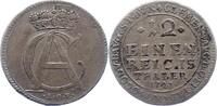 Paderborn, Bistum 1/12 Taler Clemens August von Bayern 1719-1761. -