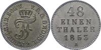 Mecklenburg-Schwerin 1/12 Taler Friedrich Franz II. 1842-1883. -