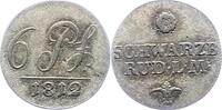 Schwarzburg-Rudolstadt 6 Pfennig Friedrich Günther 1807-1867. -