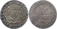 Sachsen-Albertinische Linie 1/24 Taler Friedrich August II. 1733-1763. -