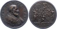 Italien-Kirchenstaat Vatikan Bronzemedaille Pius V. 1566-1572. -