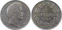 Bayern 1/2 Gulden Ludwig I. 1825-1848. -