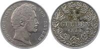 Bayern 1/2 Gulden Ludwig I. 1825-1848. -