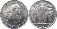 Schwarzburg-Rudolstadt 1/2 Taler Friedrich Karl 1790-1793. -