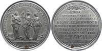 Nürnberg-Stadt Zinnmedaille mit Kupferstift -