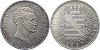 Sachsen-Albertinische Linie Mohrenkopftaler Anton 1827-1836. -