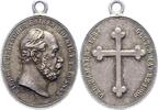 Brandenburg-Preußen Silbermedaille Wilhelm I. 1861-1888. -