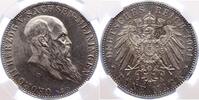 Sachsen-Meiningen 5 Mark Georg II. 1866-1914. -