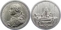 Sachsen-Albertinische Linie Zinnmedaille von Müller 1 Moritz, Graf von Sachsen *1696 Goslar + 1750 Chambord, Französischer Marschall seit 1720. -