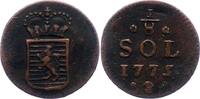 Haus Habsburg 1/8 Sol Maria Theresia 1740-1780. -