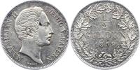 Bayern 1/2 Gulden Maximilian II. Joseph 1848-1864. -