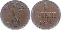 Finnland 1 Penni Nikolaus II. von Russland 1894-1917. -
