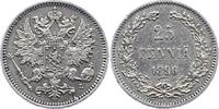 Finnland 25 Penniä 1 Alexander III. von Rußland 1881-1894. -