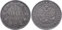 Finnland Markka Alexander III. von Rußland 1881-1894. -