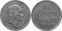Mecklenburg-Schwerin 1/12 Taler Friedrich Franz II. 1842-1883. -