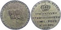 Sachsen-Weimar-Eisenach Silbermedaille Carl August 1775-1828. -
