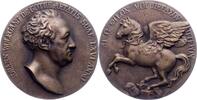 Personenmedaillen Bronzegussmedaille Goethe, Johann Wolfgang von *1749 Frankfurt, +1832. -