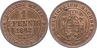 Sachsen-Albertinische Linie Pfennig Johann 1854-1873. -